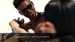 Lisas erotické dobrodružstvo s Byronom na pláži v 3D hentai
