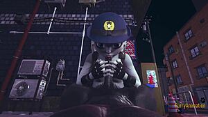 Prozkoumejte svět Zootropie s Judy Hopps v tomto 3D chlupatém hentai videu