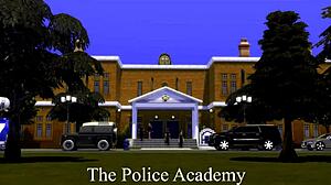 Sims 4: Parodia della Police Academy con azione in stile cartone animato